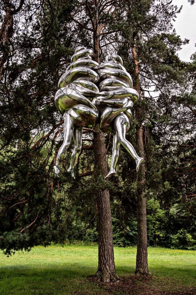 The Couple van Louise Bourgeois in Ekebergparken Beeldenpark in Oslo