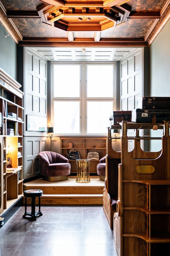 The Heritage Room at Amerikalinjen, Oslo's most beautiful boutique hotel.