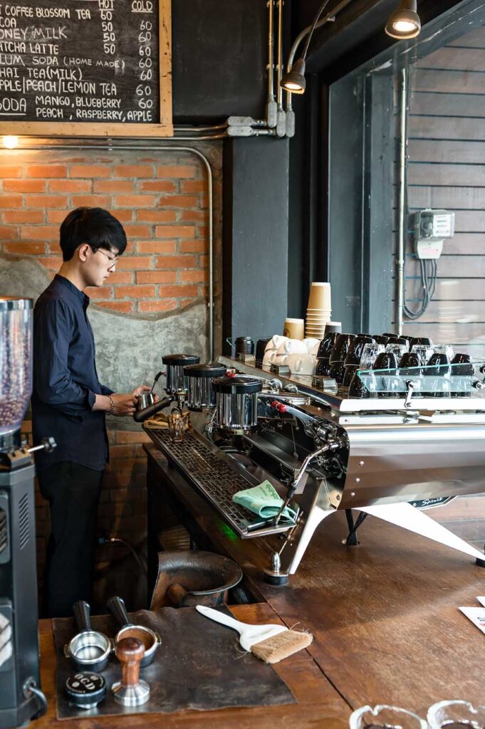 Akha Ama has some of the best coffee in Chiang Mai, but is also a social enterprise, supporting a hill tribe community in the North of Thailand.