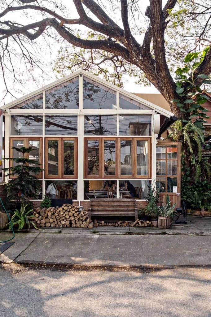 Cheevit Cheeva, a dessert cafe in Chiang Mai for when you're craving something sweet.