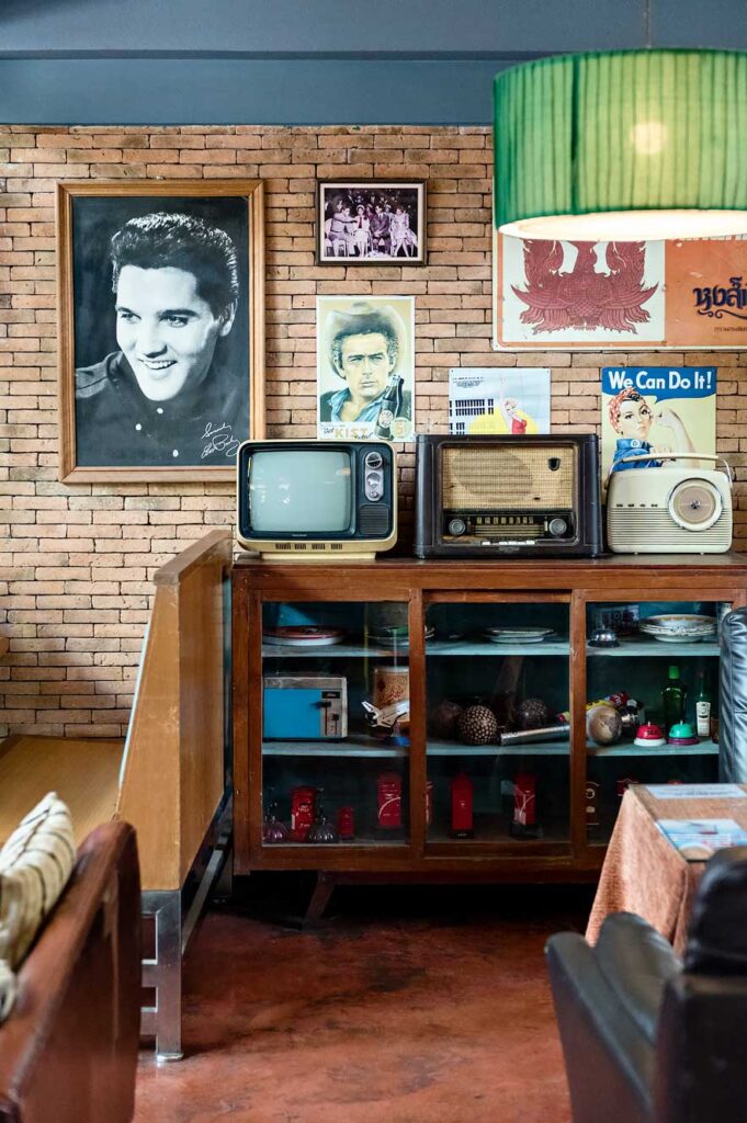 Stepping back in time at Good Morning Chiang Mai Cafe with its vintage interior