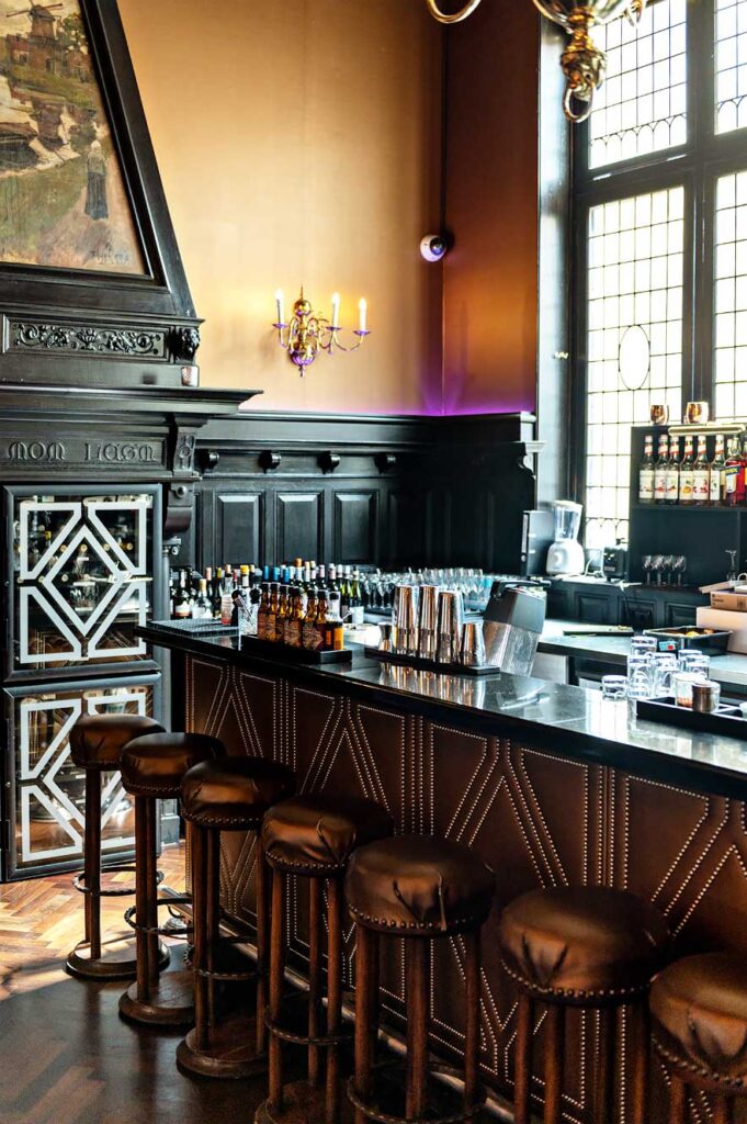 Hotel bar in Hotel des Indes in Den Haag