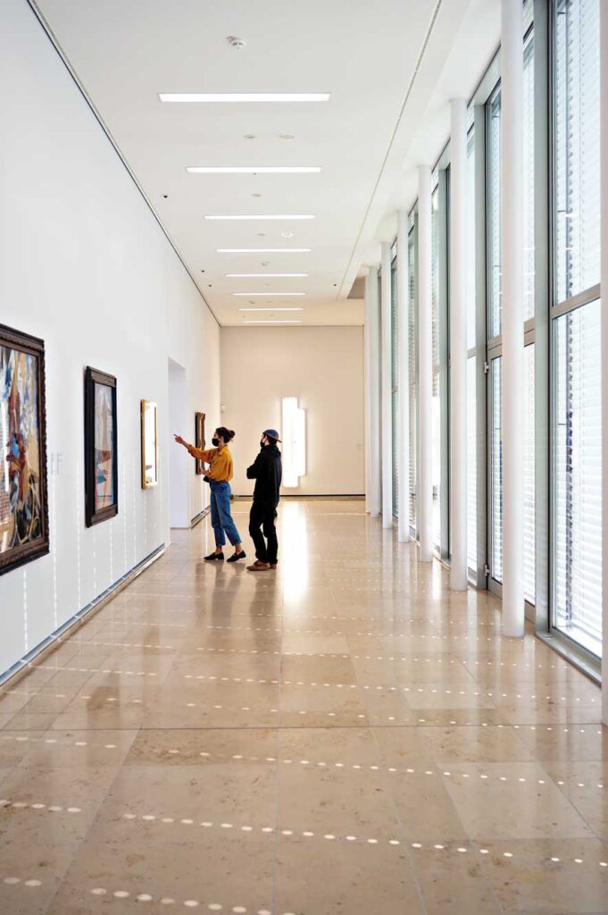 Museum voor moderne kunst Folkwang in Essen Duitsland