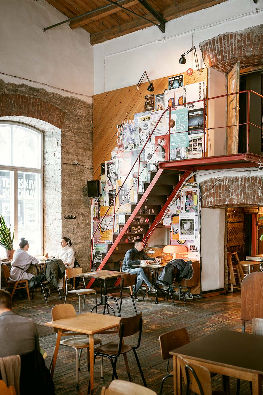 F-Hoone Cafe Telliskivi Tallinn