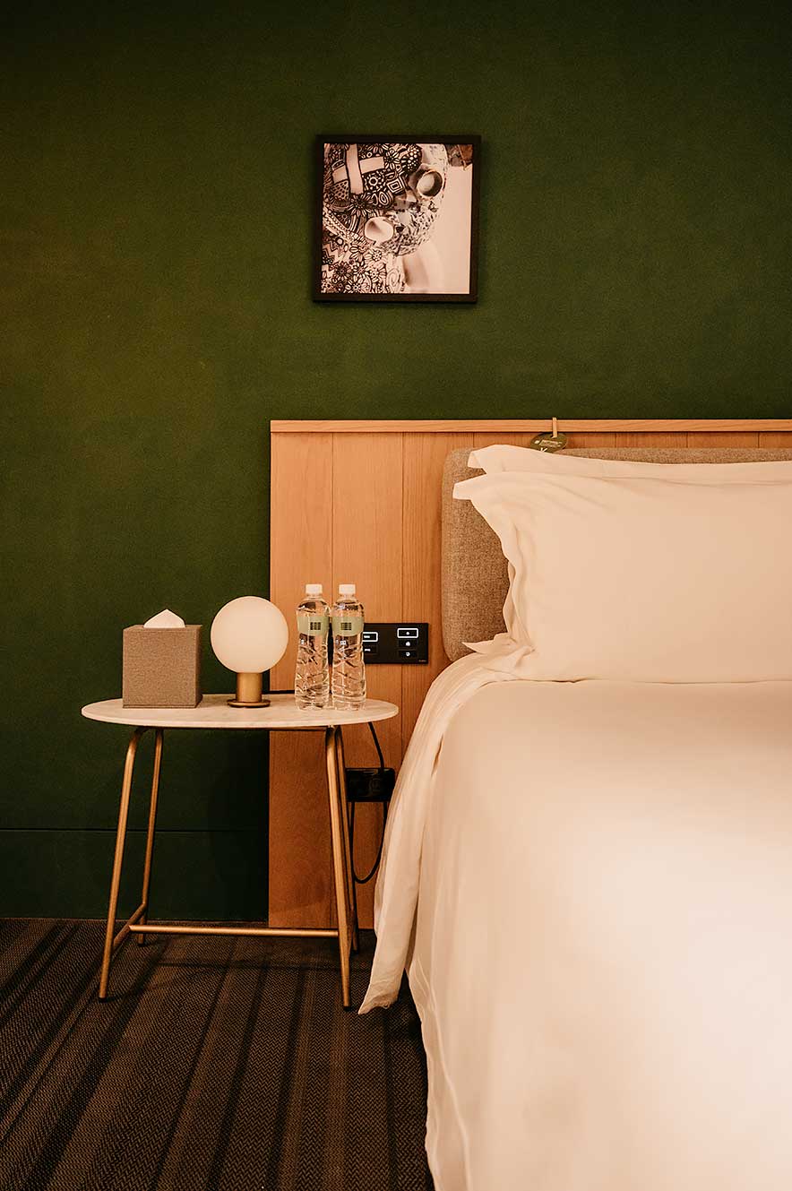 Kimpton Da'an hotel in Taipei. Eerste stop op deze rondreis door Taiwan voor 2 tot 3 weken