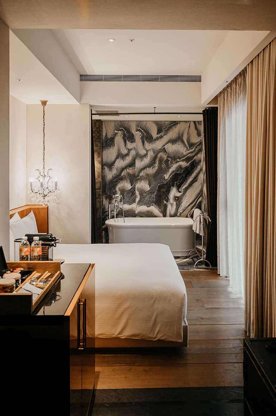 Hotelkamer in Hotel Proverbs in Taipei, Taiwan