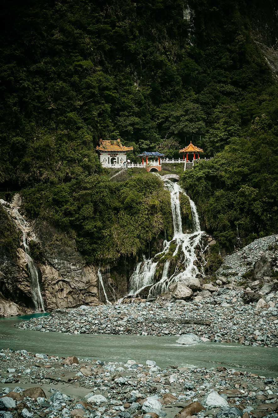 Eternal Spring Shrine in Taroko National Park in Taiwan