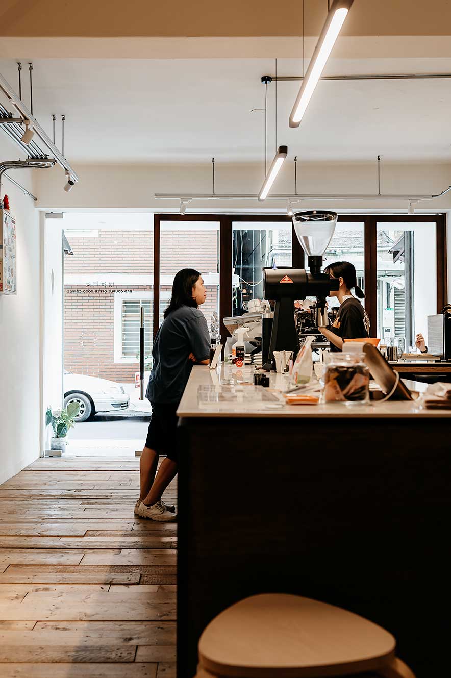 Beste koffie in Taipei. Kite coffee. 