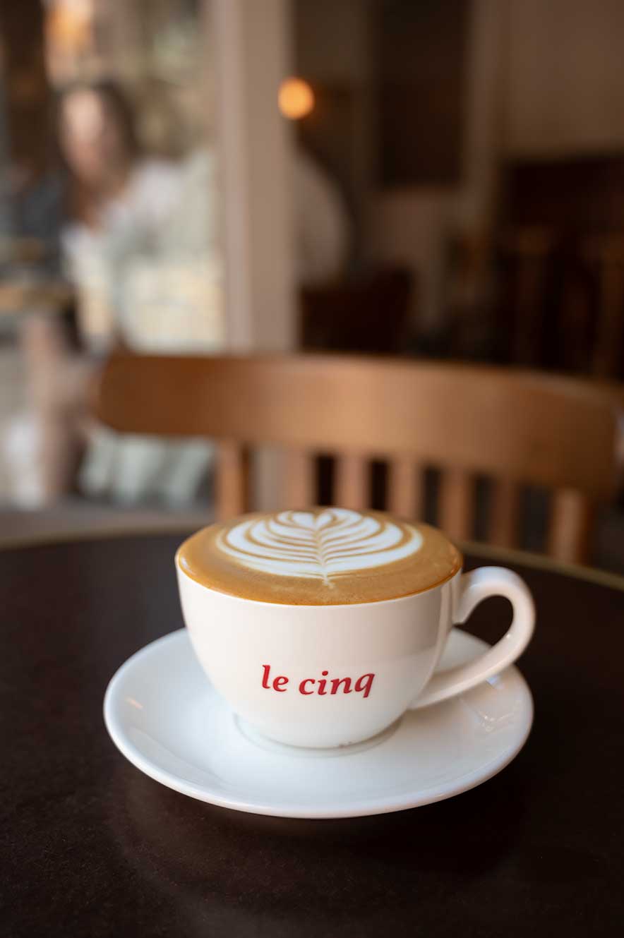 Le Cinq café - koffie in Taipei, Taiwan