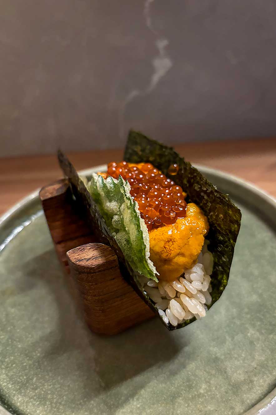 Taipei restaurant Ossu Handroll en Bar