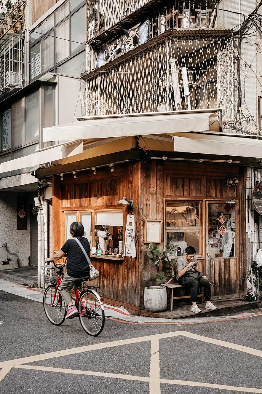 Beste koffie in Taipei. Summer Savage Cafe in Taipei, Taiwan