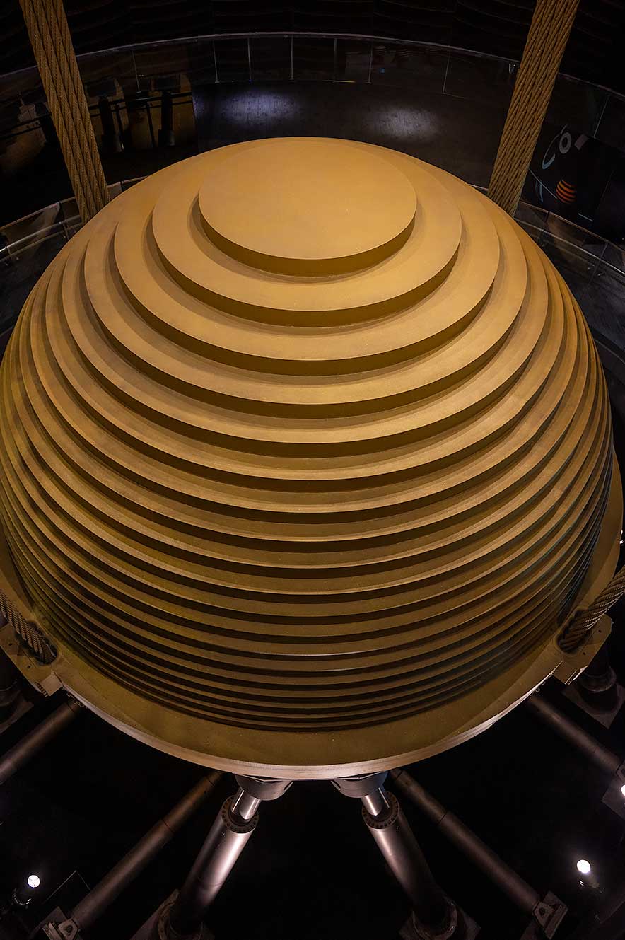 Massademper op Taipei 101