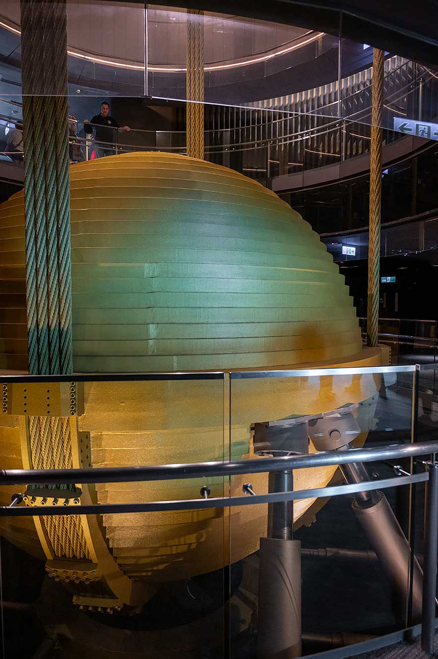 Massademper op Taipei 101