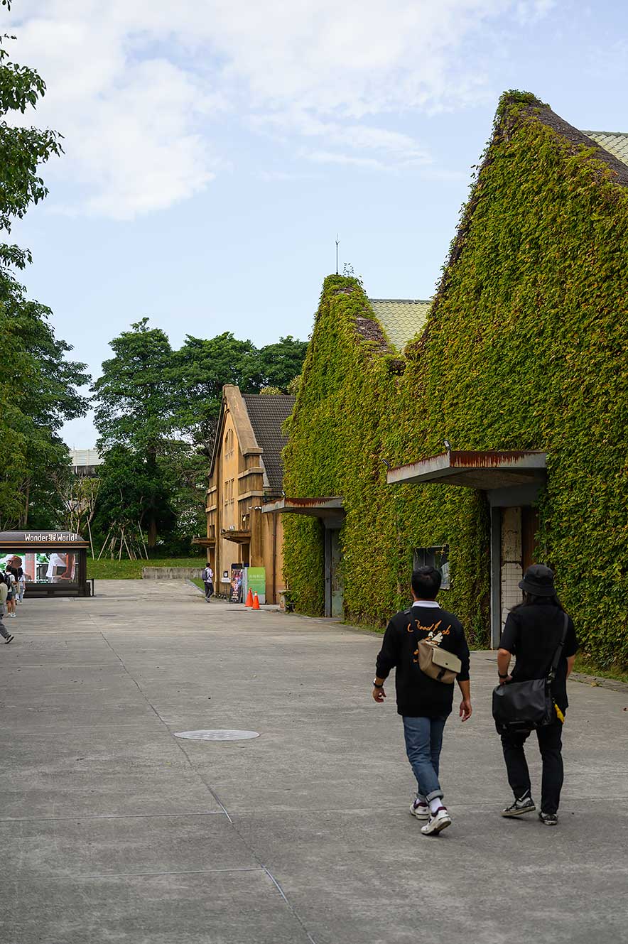 First time in Taipei things to do Huashan 1914 Creative Park green warehouses