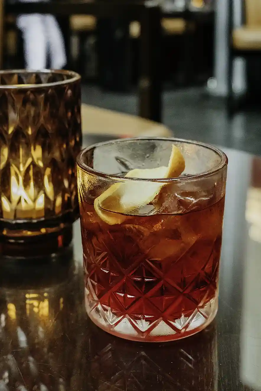 Negroni bij Spencer's Bar in het Kruisherenhotel Maastricht