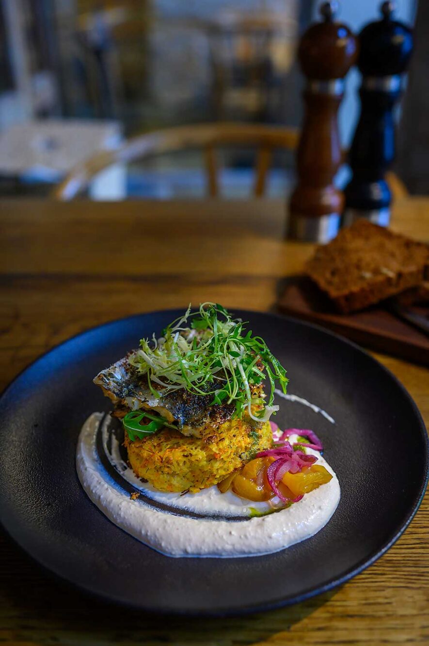 Lunch bij Restaurant Rataskaevu 16, een van de beste restaurants in Tallinn, Estland