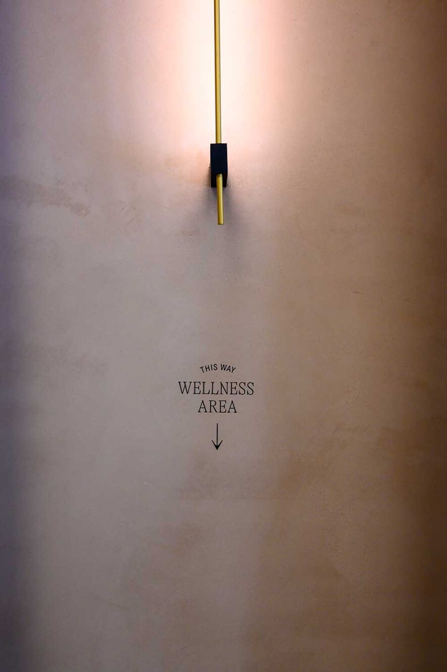 Wellness ruimte in Monument Hotel Athens boutique hotel