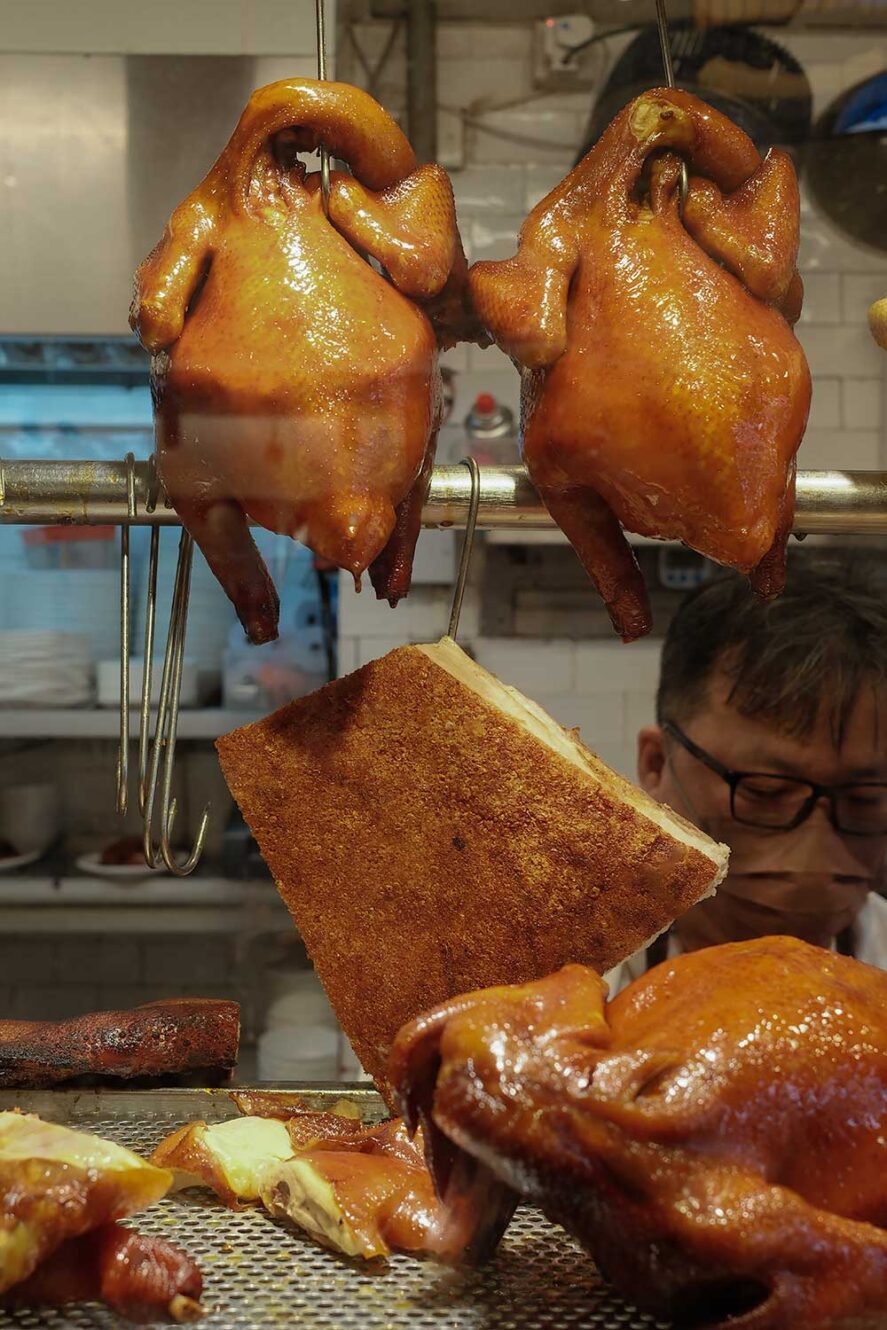 Kam's Roast Goose, Michelin Ster restaurant in Wan Chai, Hong Kong