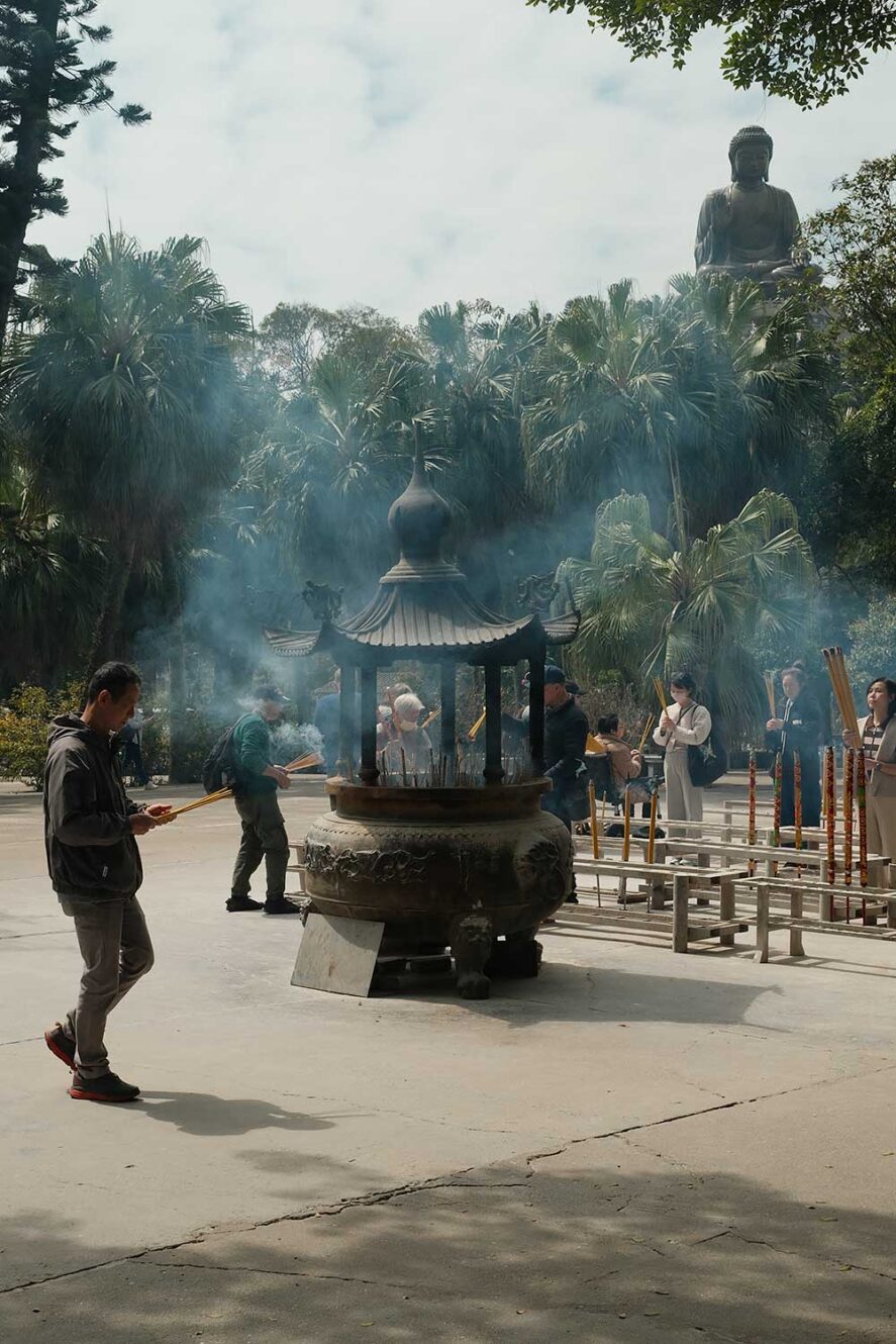 Po Lin Monastery op Lantau Island, Hong Kong