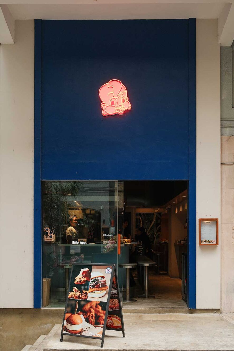 Little Bao restaurant in Central, Hong Kong