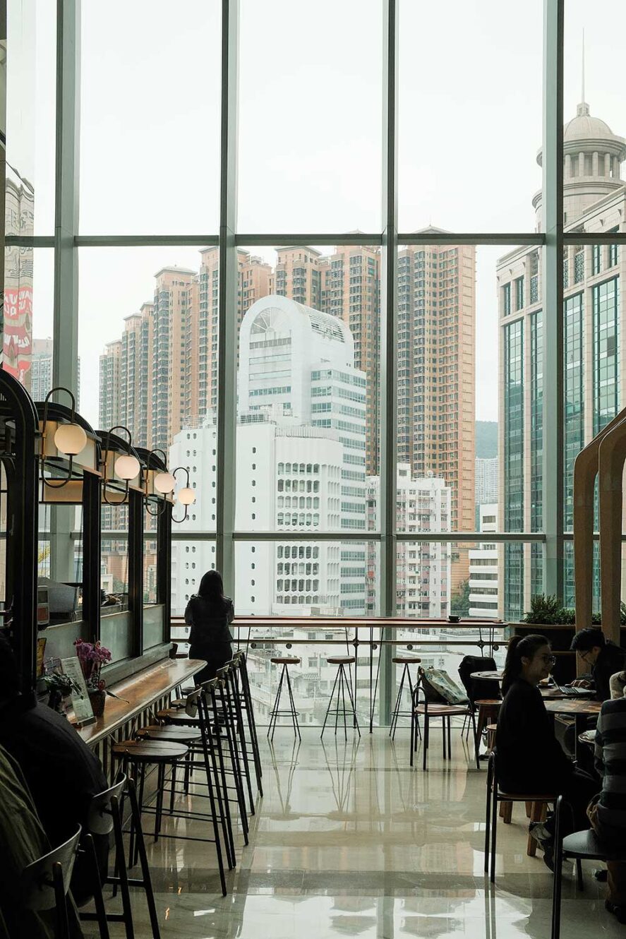 N.O.T. Specialty Coffee in Hysan Place in Hong Kong