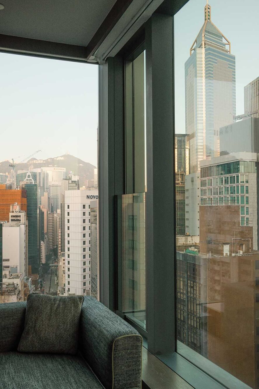 Luxe hotel The Hari premium corner kamer uitzicht