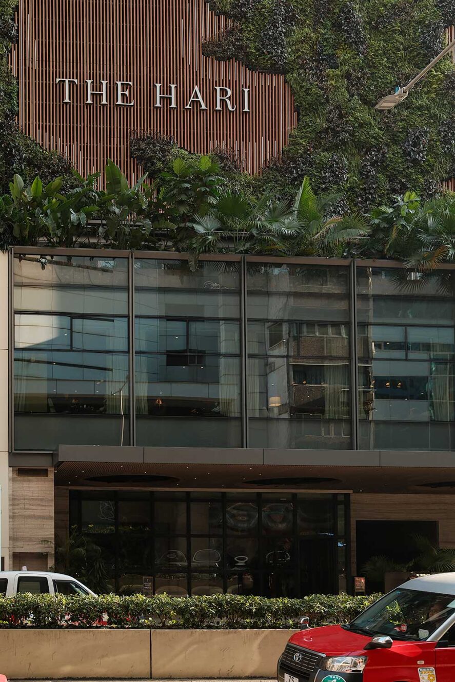 Luxe hotel The Hari in Wan Chai, een van de beste wijken om te verblijven in Hong Kong