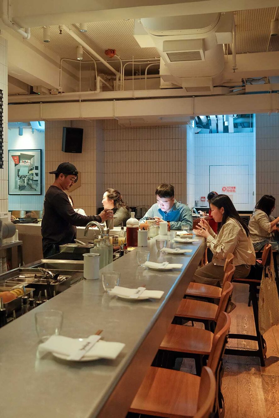 Modern Michelin ster restaurant Yardbird in Hong Kong 