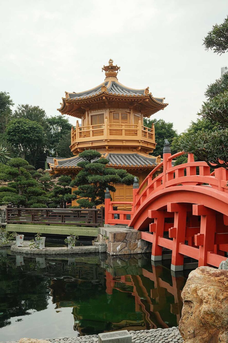 Nan Lian Garden in Kowloon, Hong Kong