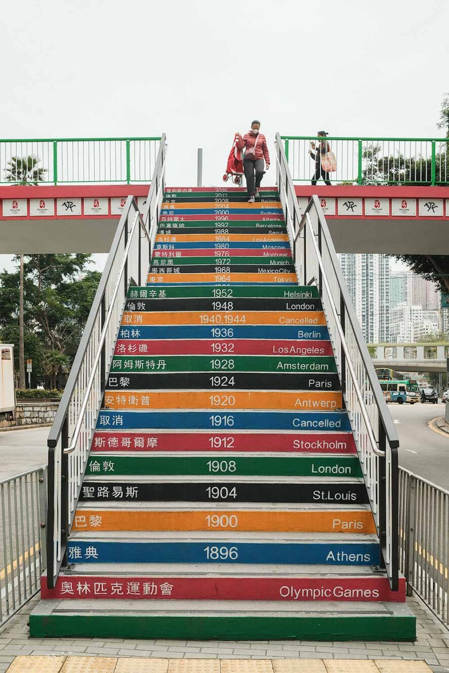 Things to do in Hong Kong Olympic Bridge Causeway Bay