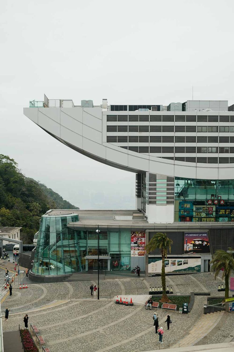 Sky Terrace 428 bij Victoria Peak in Hong Kong