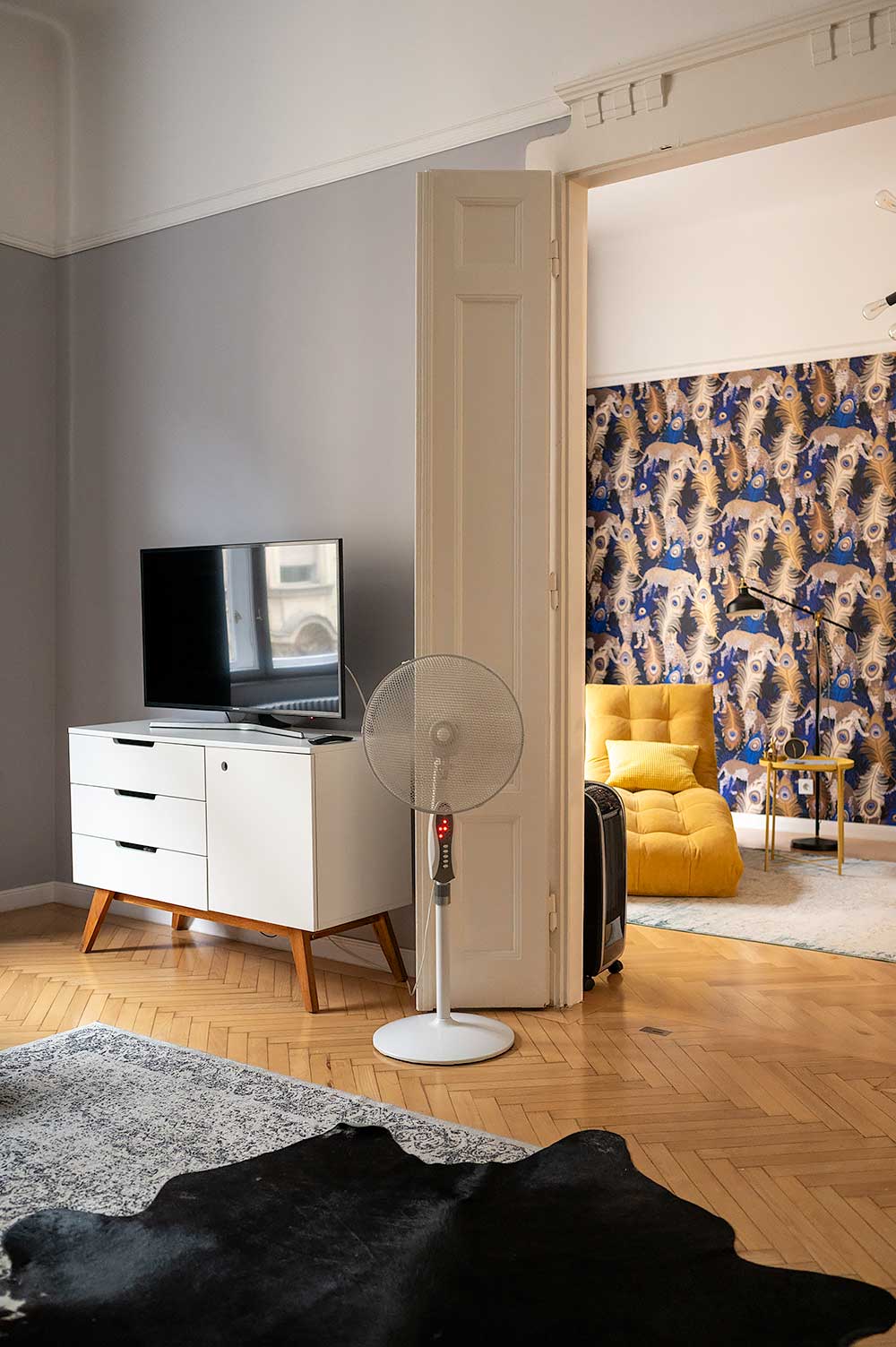 Waar overnachten in Boedapest? Een mooi, modern appartment in de wijk Terézváros dat je via Airbnb kunt boeken 