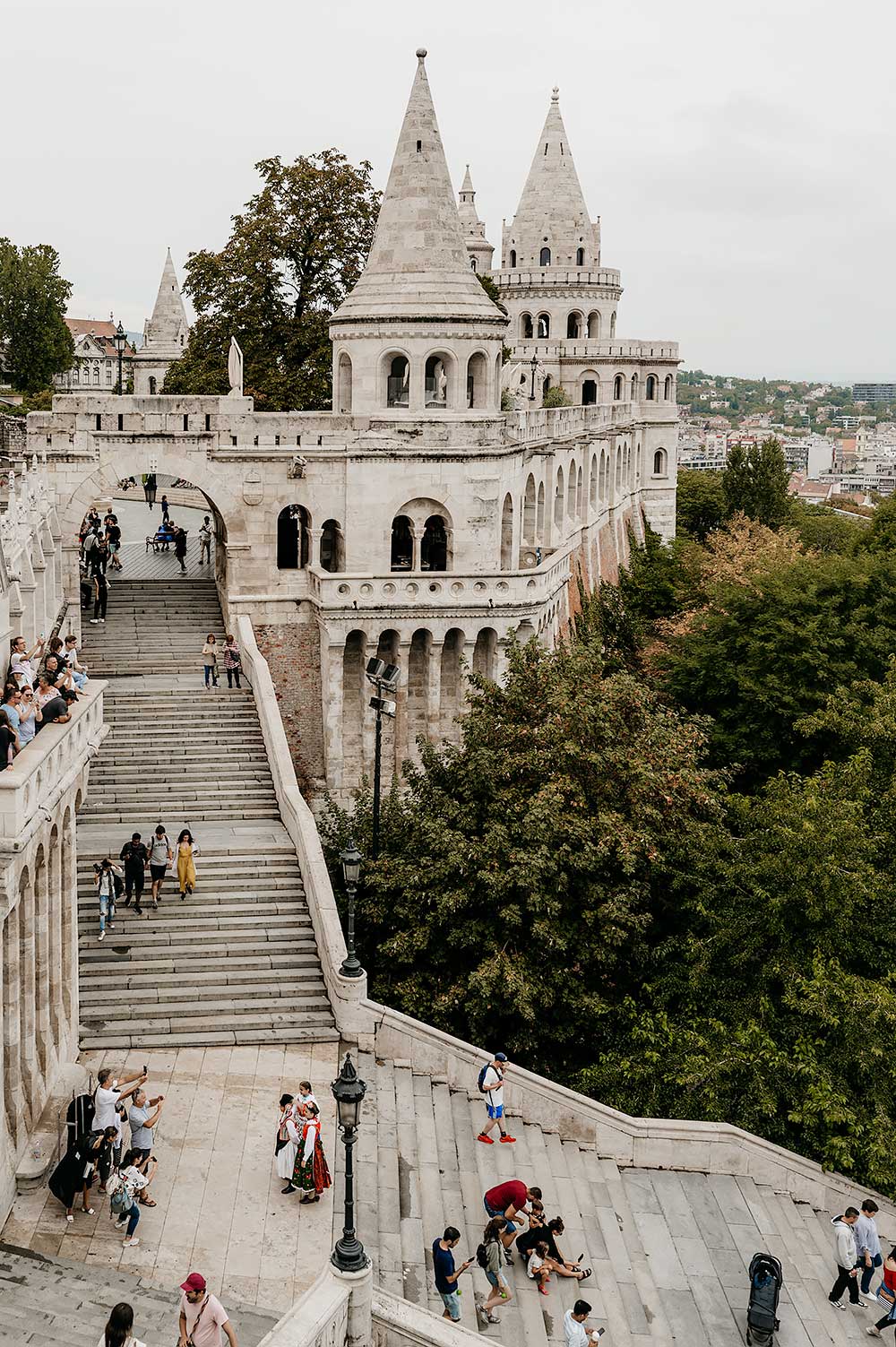 Een van de leukste dingen om te doen in Boedapest is een bezoek aan het Vissersbastion