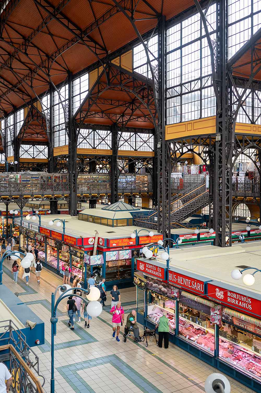 Grote Markthal in Boedapest