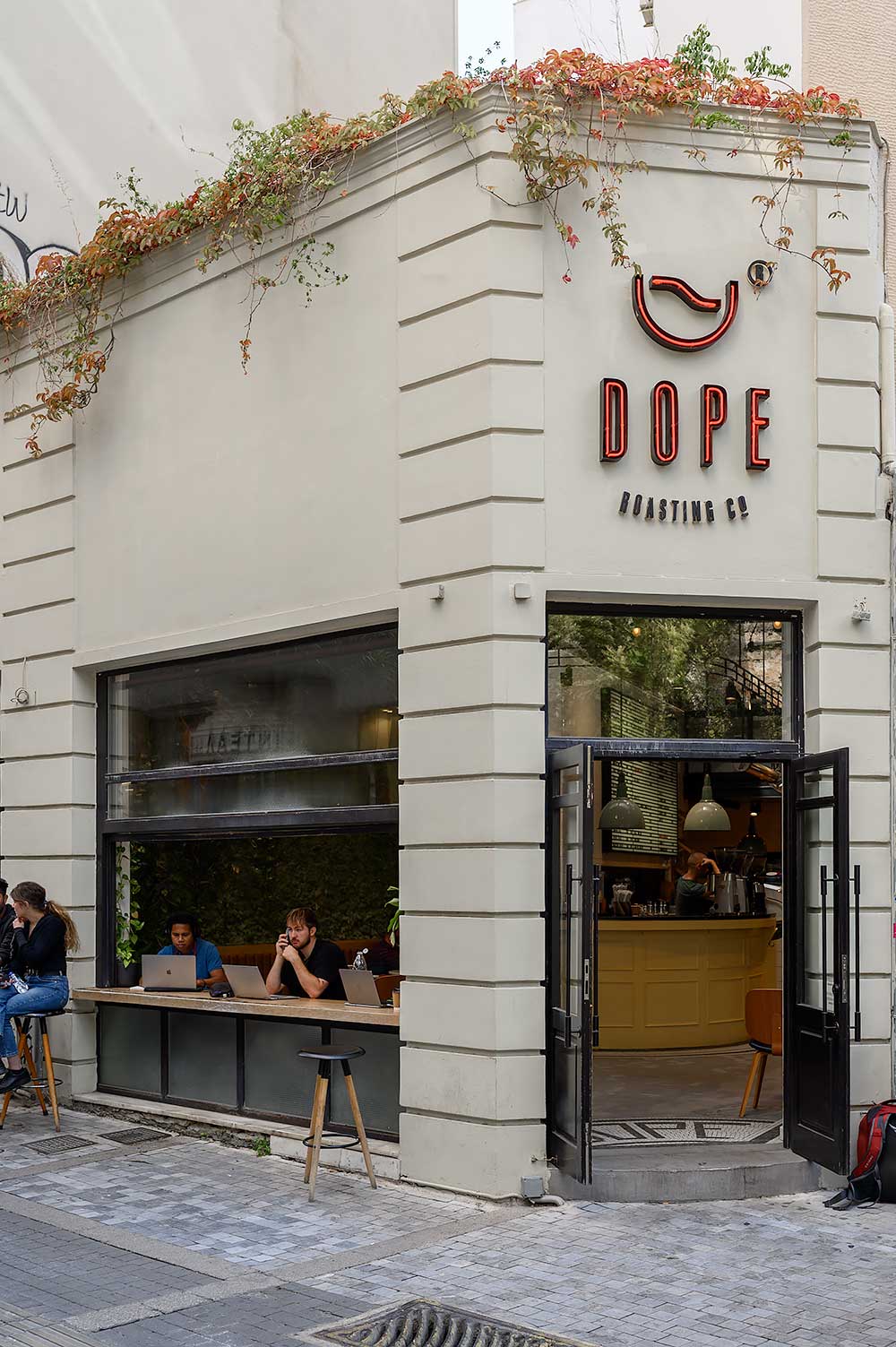 Dope Roasting cafe in Athene voor de beste koffie
