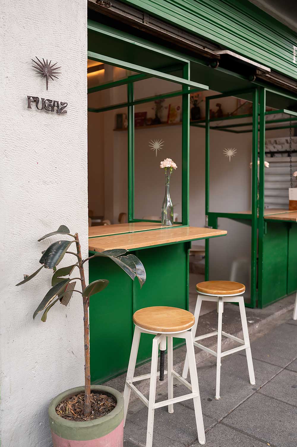 Restaurant Fugaz in Roma Norte, Mexico City