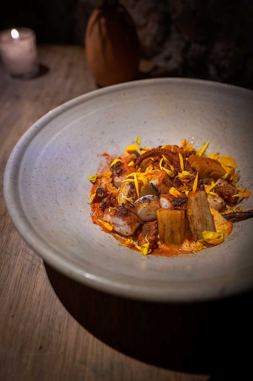 Taverna is one of the most beautiful restaurants and most interesting places to eat in Mexico City