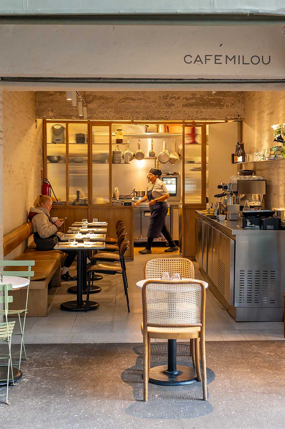 Cafe Milou, breakfast in Mexico City