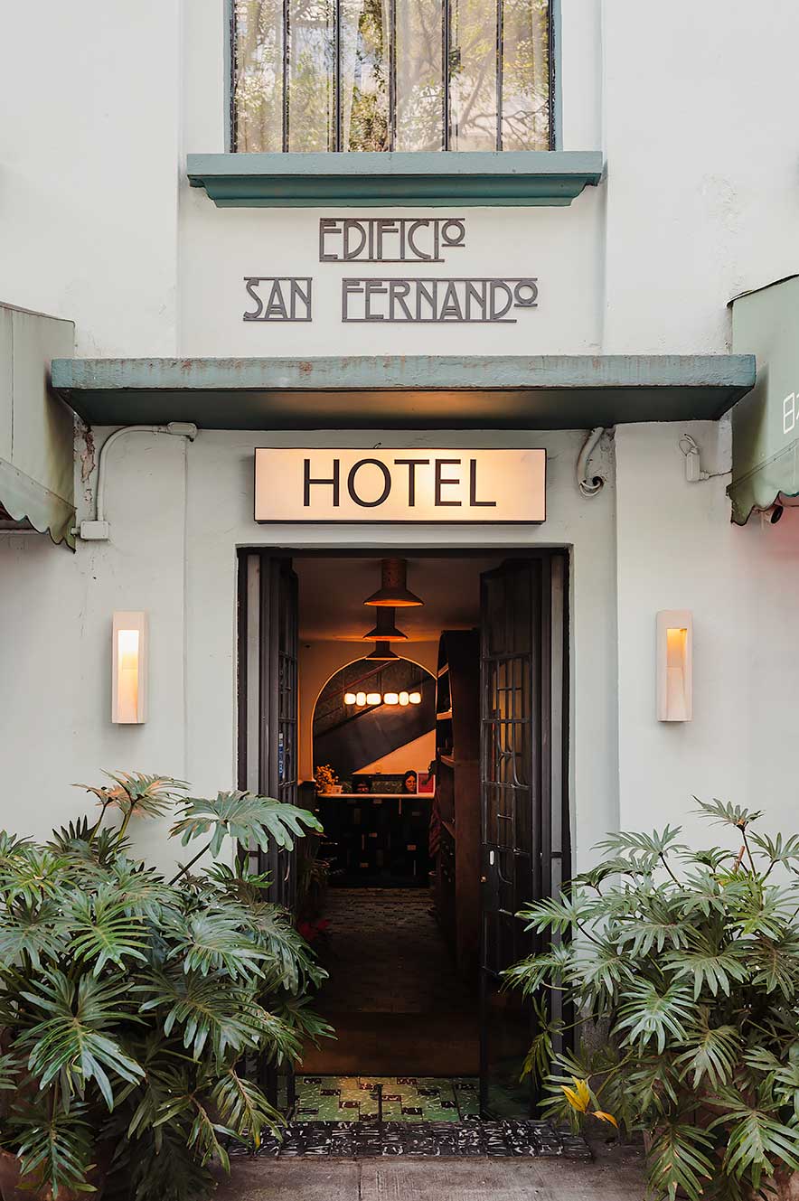 Boutique Hotel San Fernando in Condesa, Mexico City