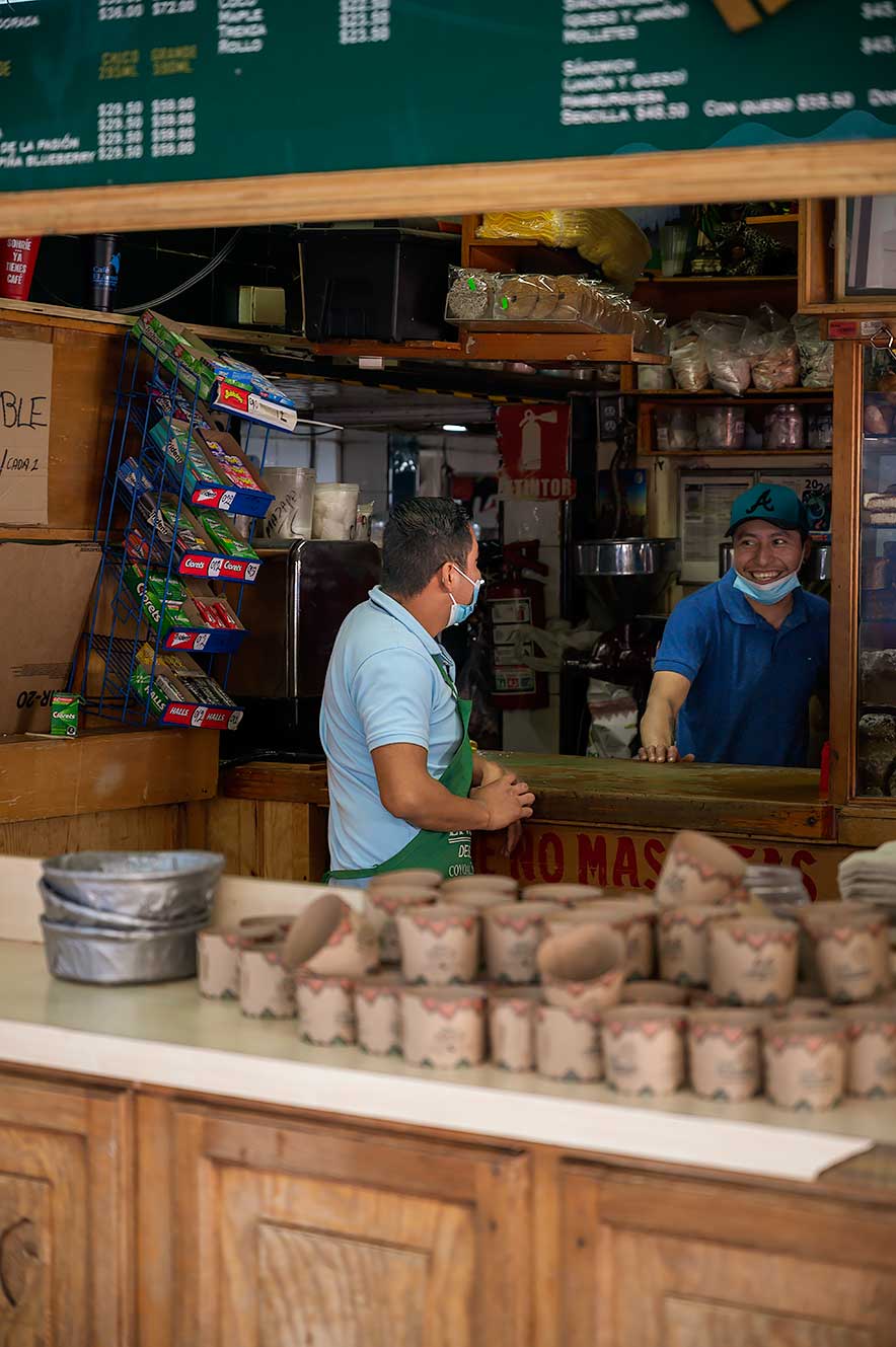 Cafe El Jarocho in Mexico City
