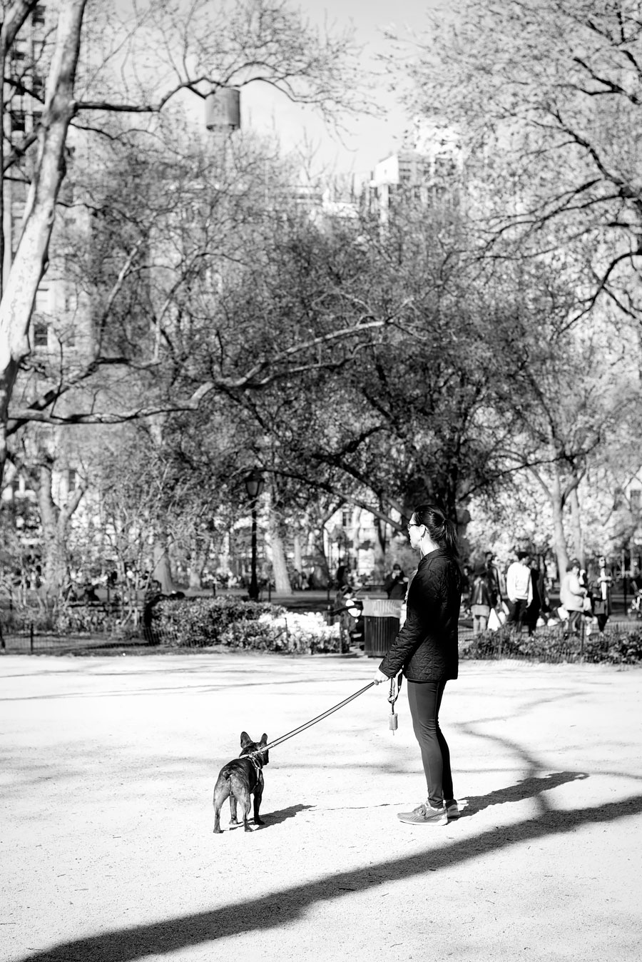 Madison Square Park in New York. More New York moments in black & white on Urban Pixxels: https://richmondapp.com/new-york-bw 
