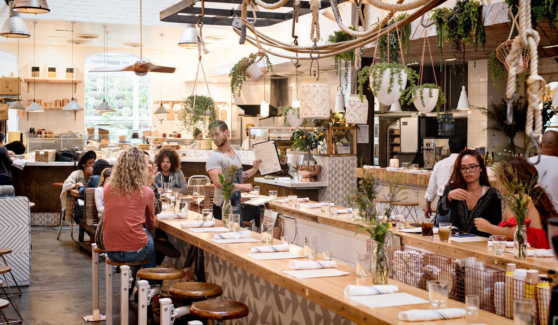 9 amazing & yummy places to eat healthy in Los Angeles - The Butcher's Daughter in Venice