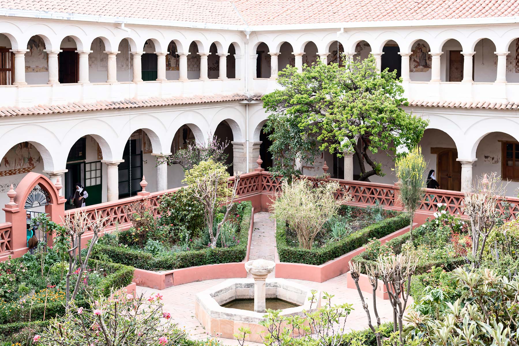 Two days in Sucre, the most beautiful city in Bolivia - Museo de Santa Clara Convent Garden