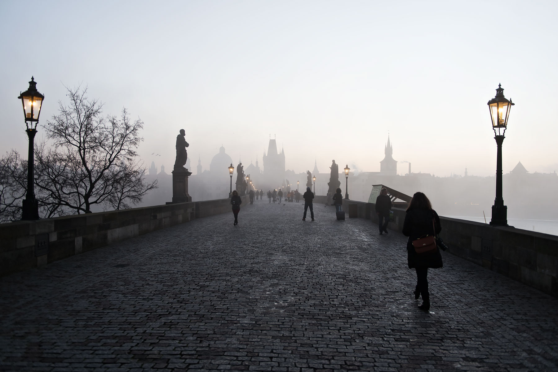 Sunrise on the Charles Bridge and other magical moments in Prague.