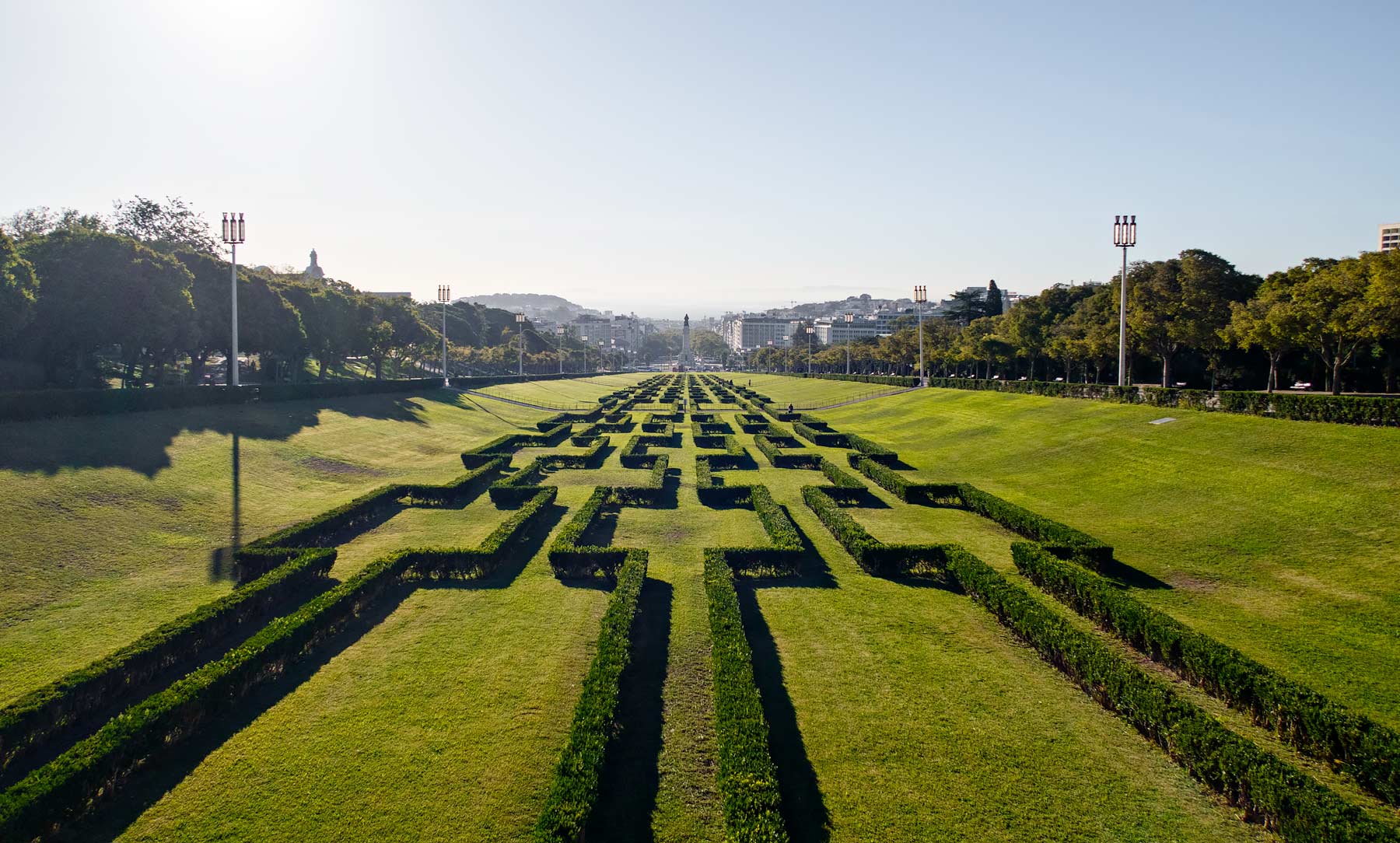 10 Winkelen en bezienswaardigheden in Lissabon - Parque Eduardo VII