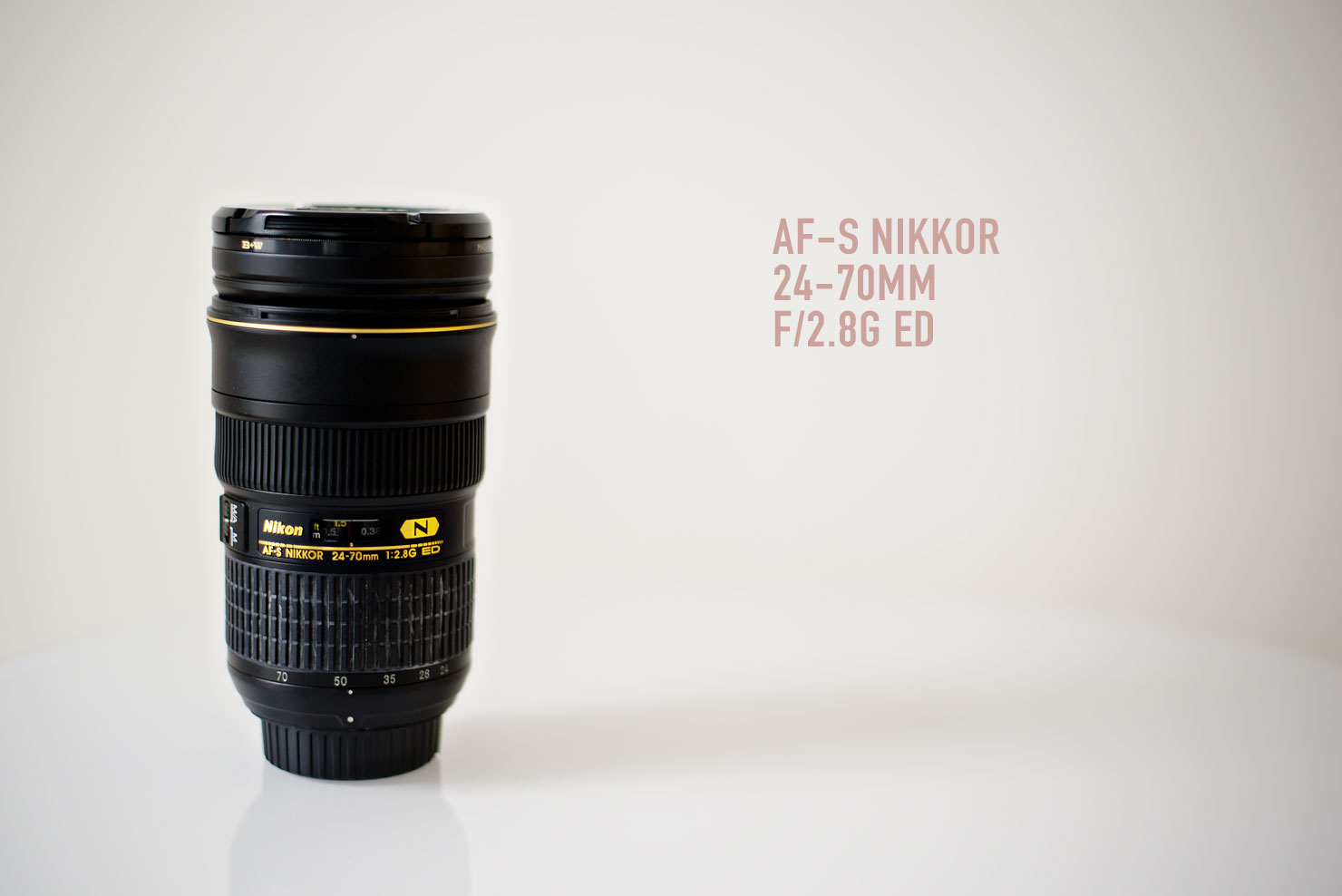 What's inside my camera bag? Nikon AF-S 24-70mm f2.8G ED lens