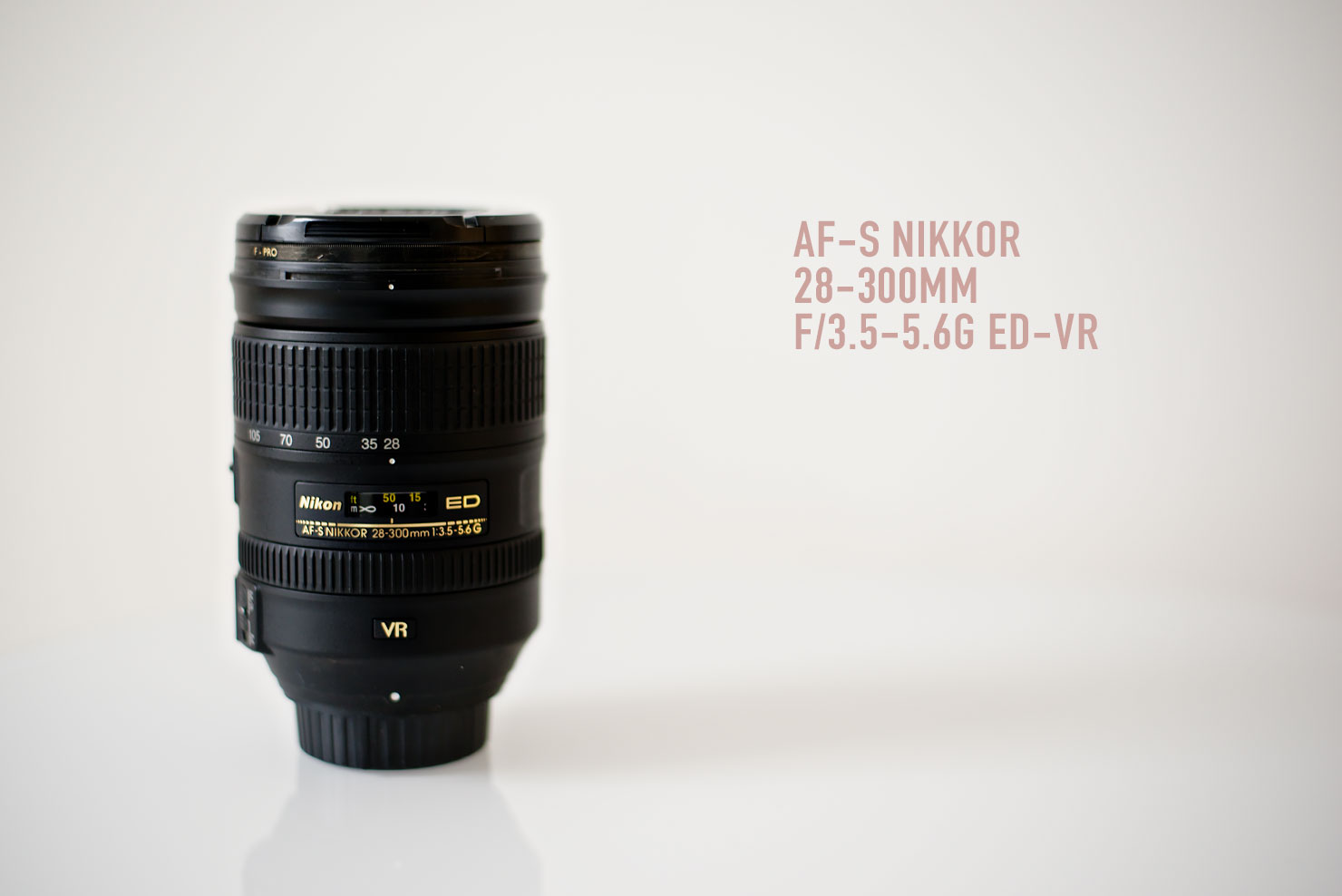 What's inside my camera bag? Nikon AF-S Nikkor 28-300mm f/3.5-5.6G ED-VR lens