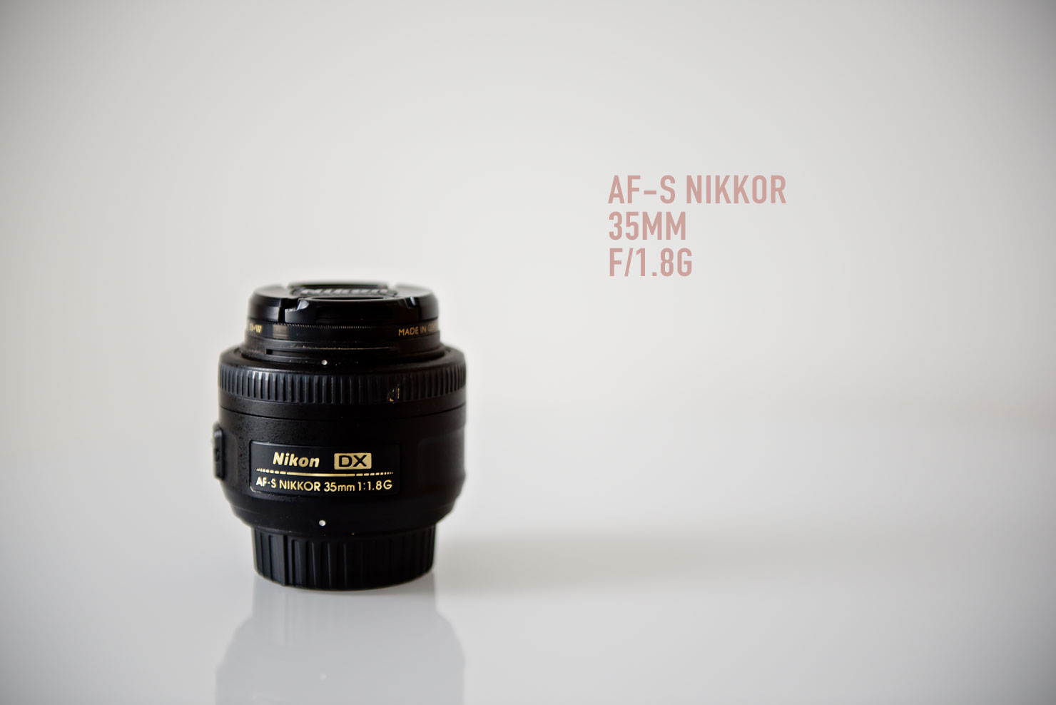 What's inside my camera bag? Nikon AF-S Nikkor 35mm f/1.8G lens