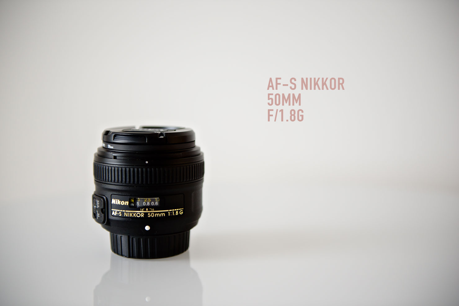 What's inside my camera bag? Nikon AF-S 50mm f1.8G lens
