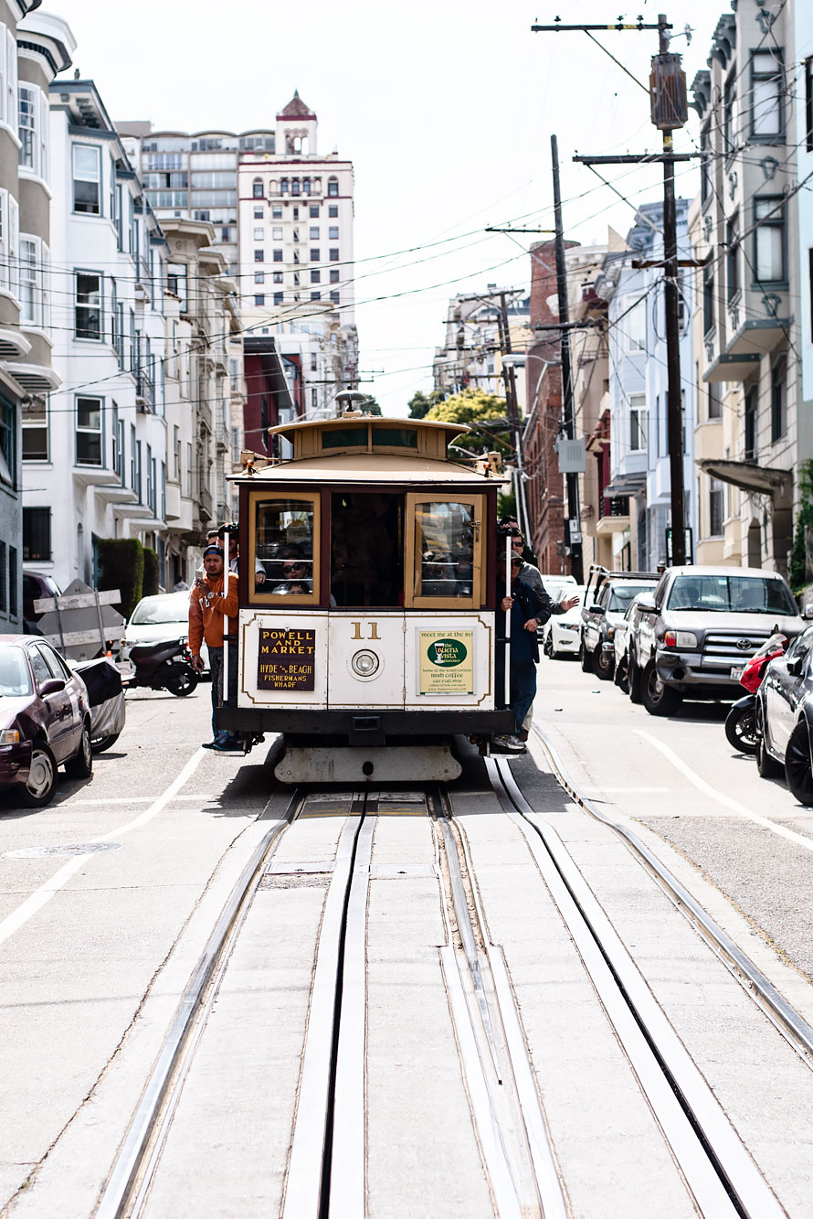 Cable Car in San Francisco.